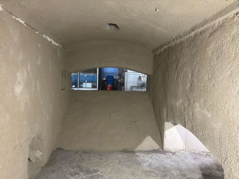 Reparatur eines Späneofens in Hallenberg